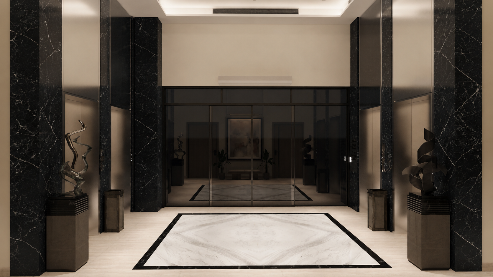 Lobby entrance