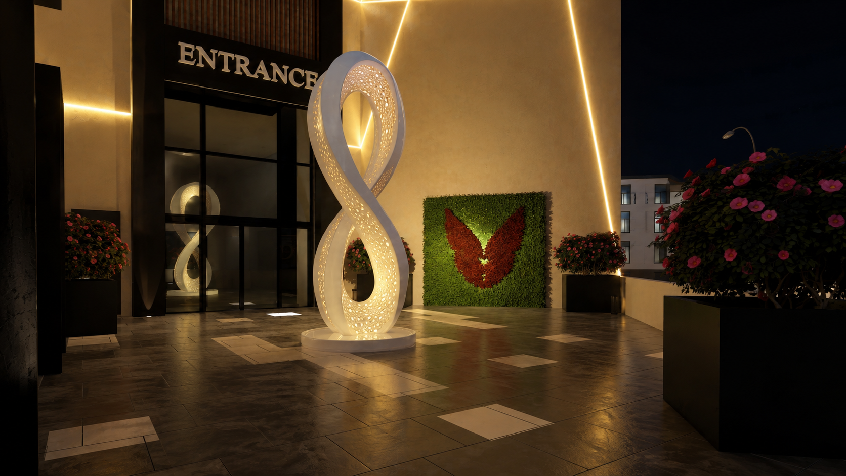 Entrance feature
